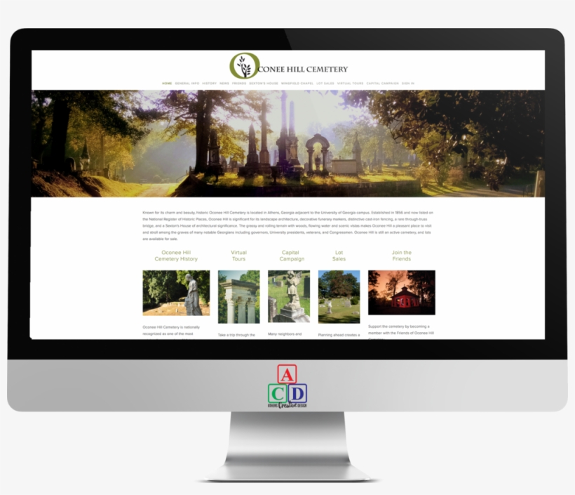 Oconee Hill Cemetery - Go Gst Billing Software, transparent png download
