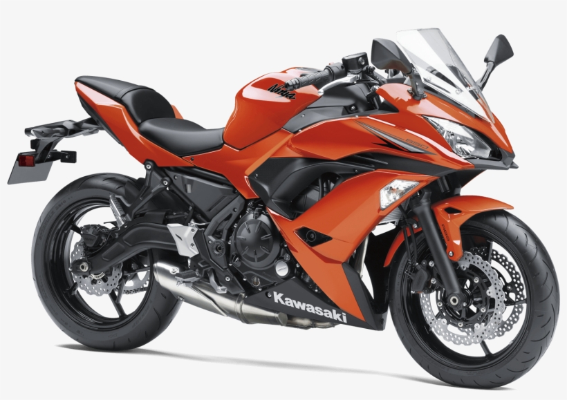 2017 Kawasaki Ninja 650 Orange - Kawasaki Ninja 650, transparent png download