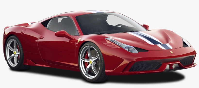 Red Ferrari 458 Speciale Car Png Image - Ferrari 458 Speciale, transparent png download