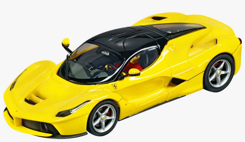 30681 Car Laferrari Yellow - Carrera Digital 132 Slot Cars - Laferrari - Yellow, transparent png download