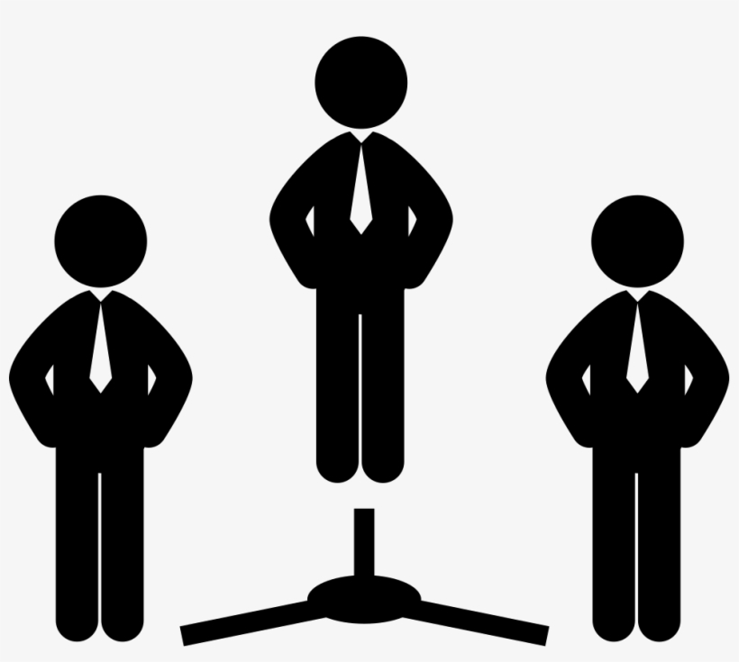Three Businessmen - - Man Gears Png, transparent png download