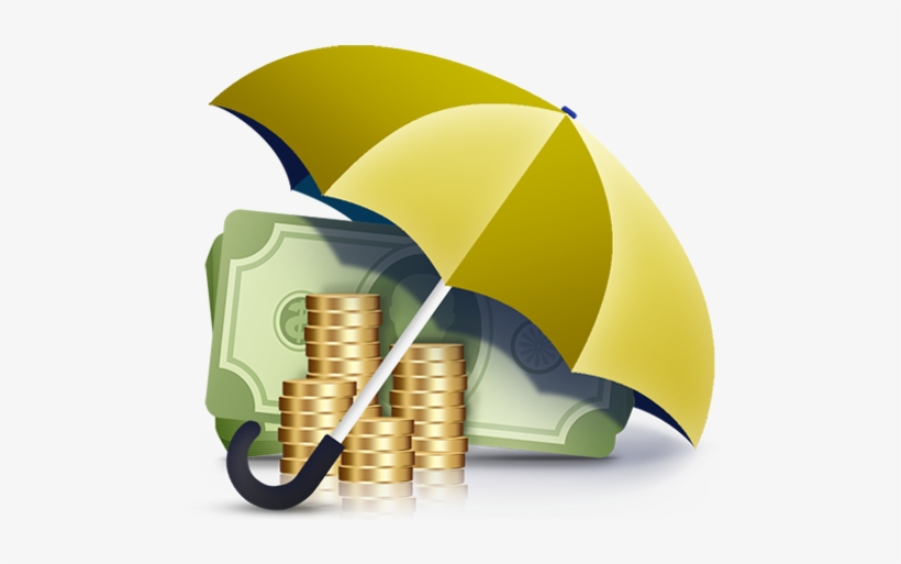 Protect Your Money - Money Umbrella Png, transparent png download