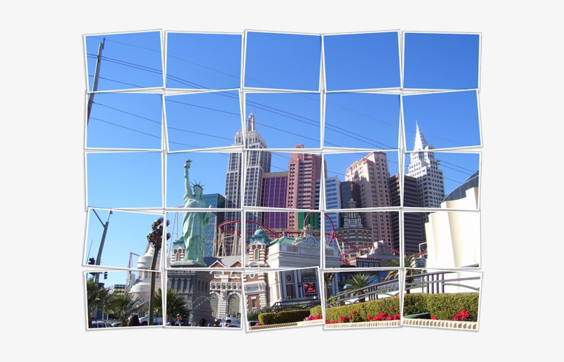 Photoshop Actions For Easy Photo Editing - New York-new York Hotel & Casino, transparent png download