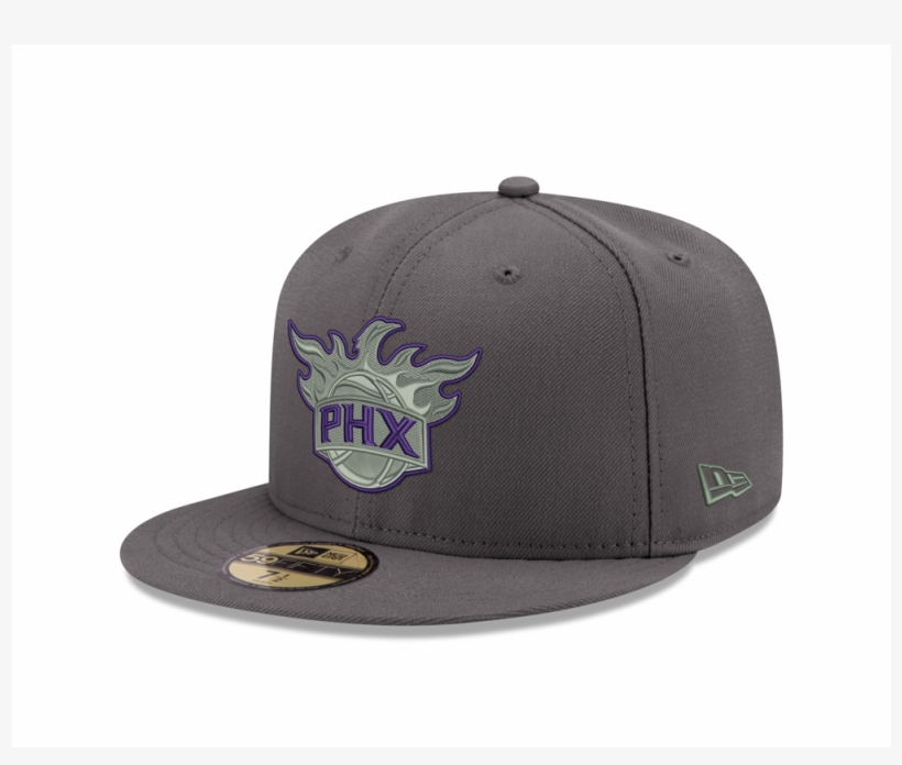 Nba Phoenix Suns Exclusive Bird Outline New Era 59fifty - Nebraska Cornhuskers New Era Ncaa Shadow 59fifty Cap, transparent png download