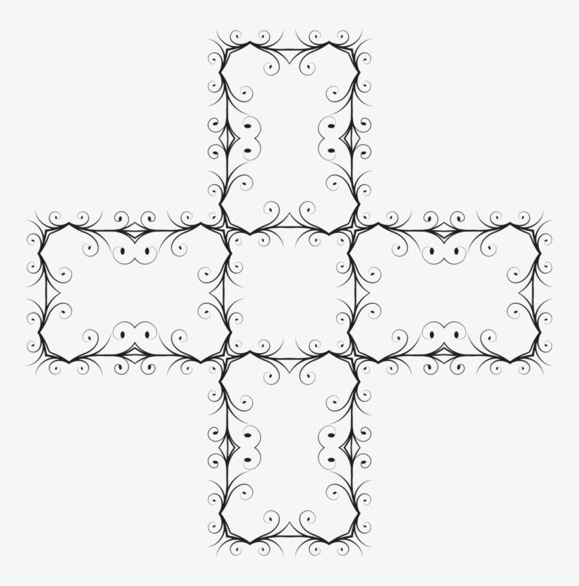 Computer Icons Line Art Silhouette Flower - Clip Art, transparent png download