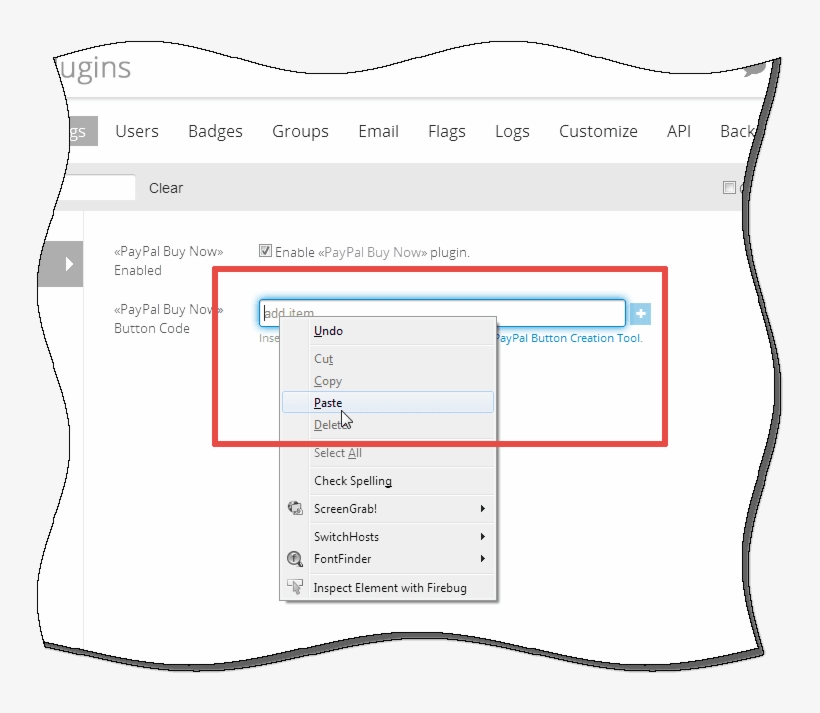 Paste The Html Code Autogenerated By Paypal Button - Diagram, transparent png download