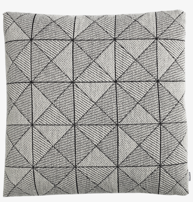 Tile Cushion - Muuto - Tile Cushion Black/white, transparent png download