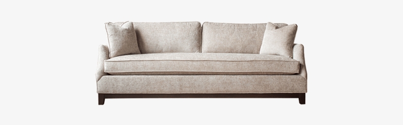Sofa With Box Curve Back, Urban Scoop Arm, Metro Trim - Couch, transparent png download
