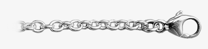 Standard View Of Fchca7-18 In White Metal - Chain, transparent png download