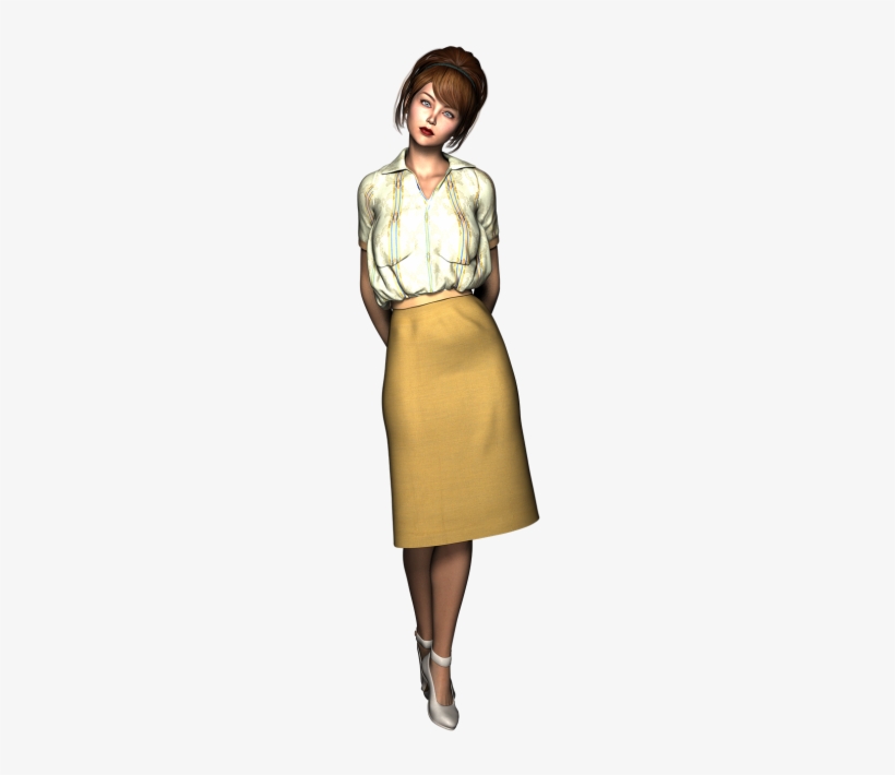 Women,female,woman Business, - Pencil Skirt, transparent png download