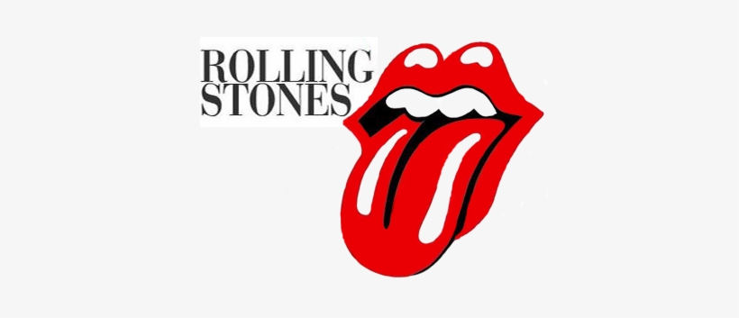 Rolling Stones Png - Rolling Stones Logo With Name, transparent png download