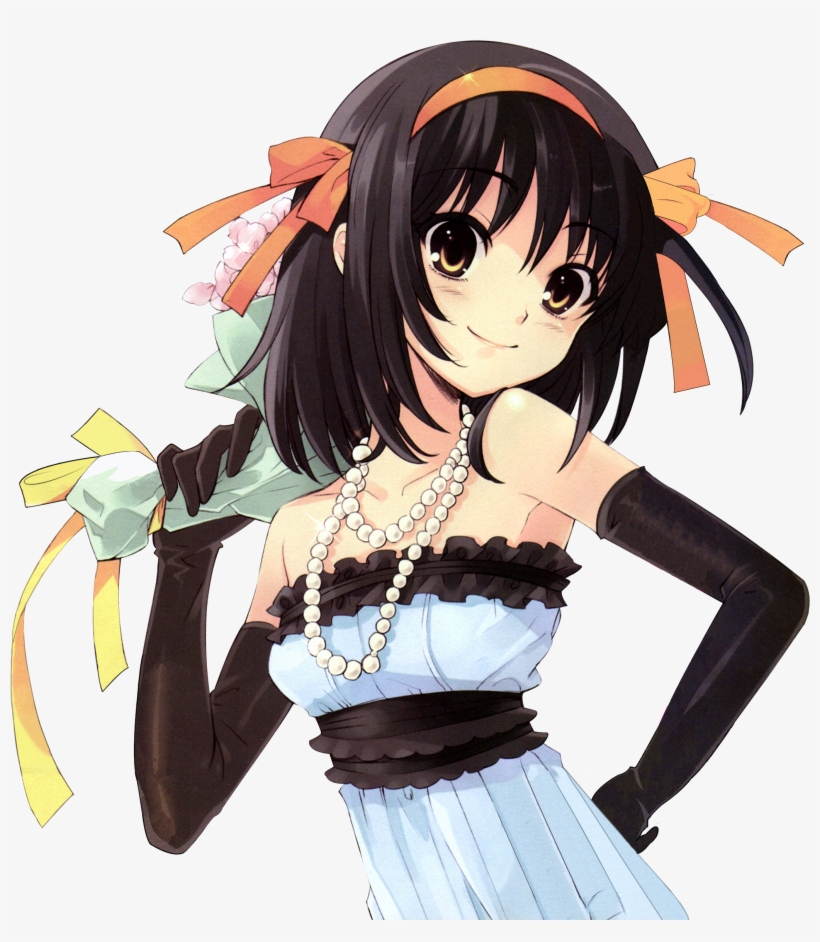 Download Larger Version - Haruhi Suzumiya, transparent png download