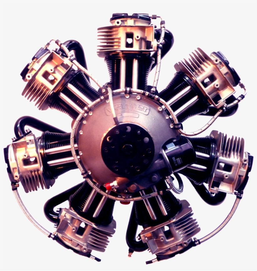 7hf-colorized - Reciprocating Engine, transparent png download
