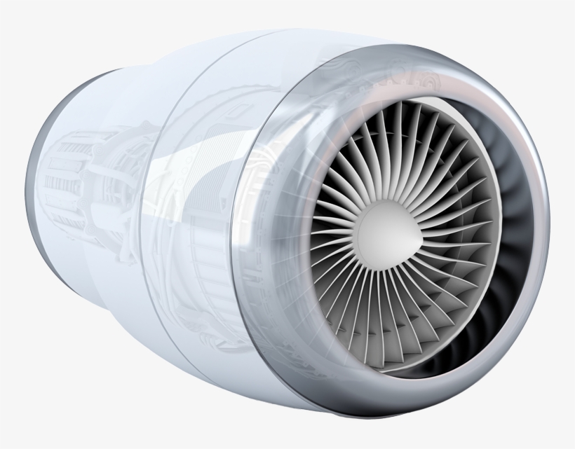 Jet Engine Cutaway - Jet Engine Png, transparent png download