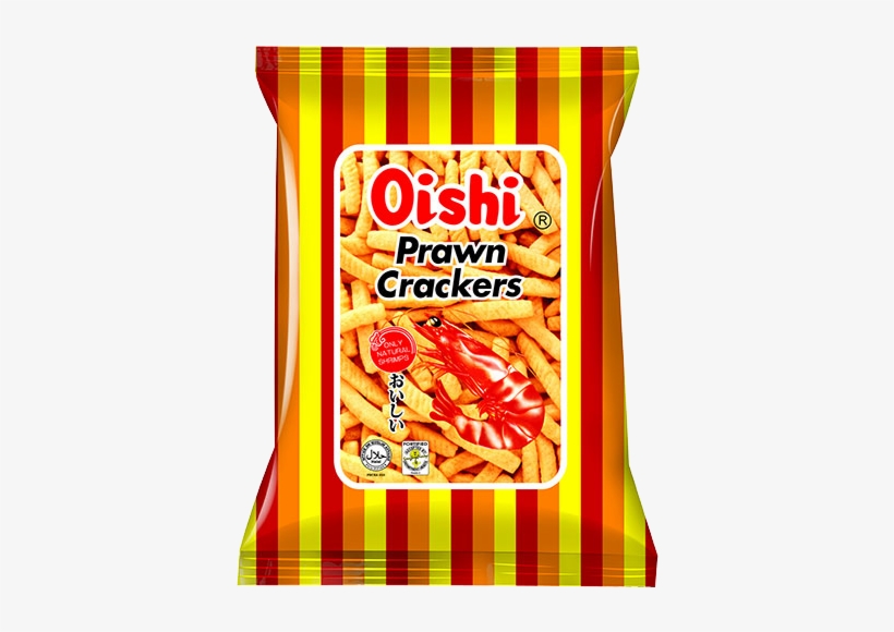 Original - Oishi Prawn Crackers Regular, transparent png download