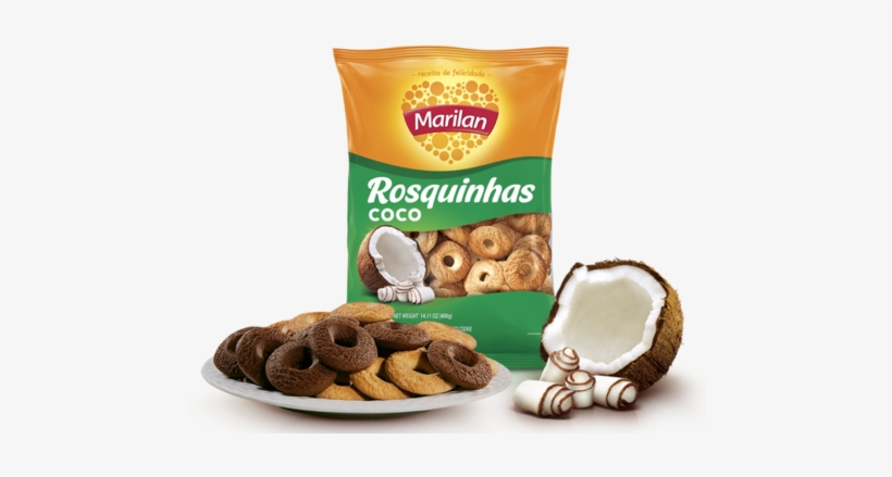 Cookies & Crackers - Rosquinha De Coco 400g, transparent png download