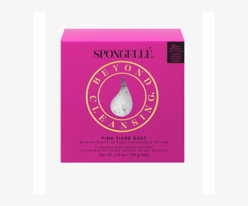 Boxed Duo - Pink Tiare - Spongelle Boxed Duo - Beach Grass, transparent png download