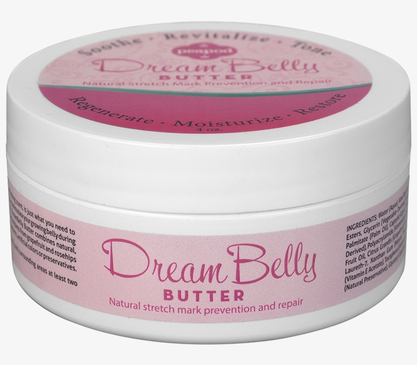 Dreambelly Butter Stretch Mark Cream - Dreambelly Stretch Mark Butter, transparent png download