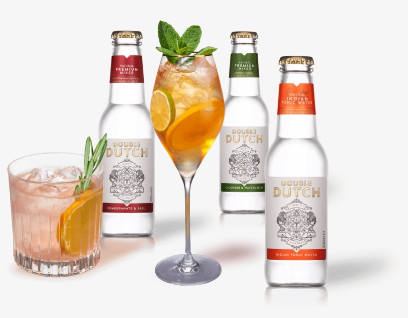 The Perfect Twin For Your Spirit - Double Dutch Cranberry Tonic Water, transparent png download