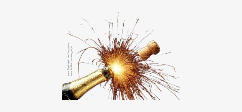 Fire Spark Png Psd Detail - Champagne, transparent png download