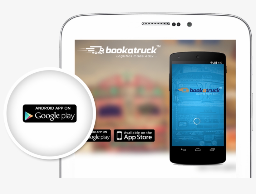 Download The Bookatruck App From Appstore - Smartphone, transparent png download