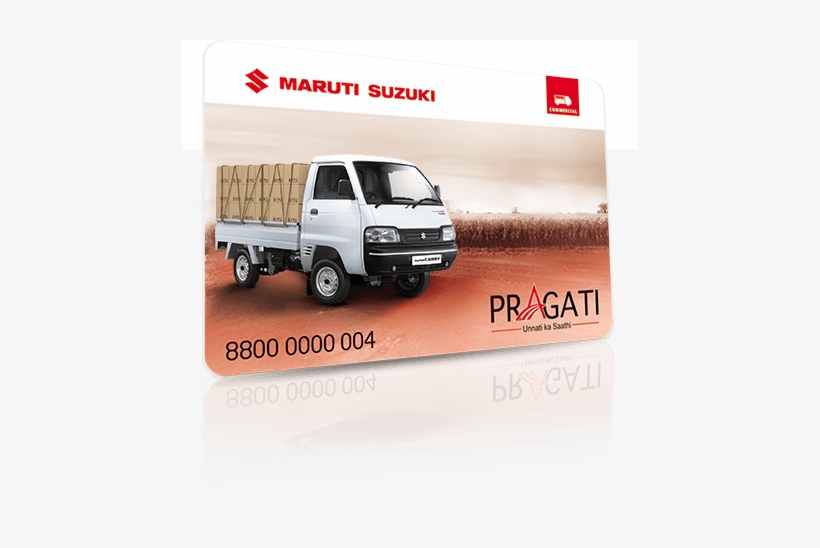 Super Carry Pragati Card - Maruti Suzuki, transparent png download