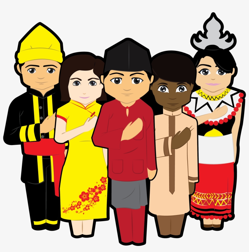 Thumb Image - Malaysian Culture Cartoon, transparent png download