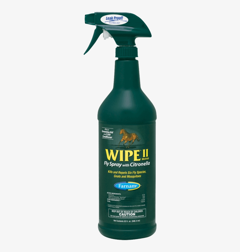 32 Oz / Spray - Wipe 2 Fly Spray, transparent png download