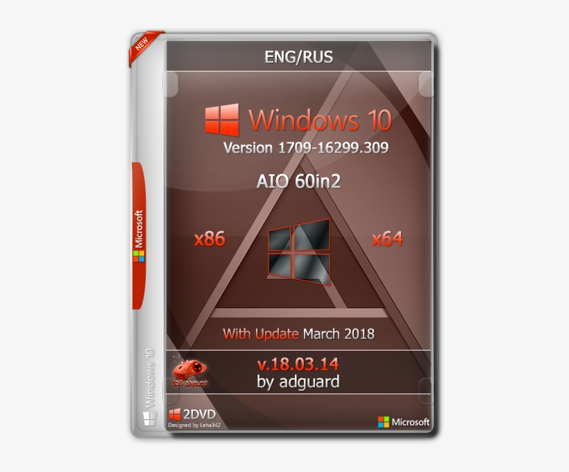 Window 10 Redstone 2 64 Bit, transparent png download