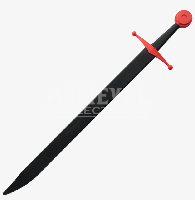 Black And Red Sparring Falchion - Pencil With Rubber, transparent png download