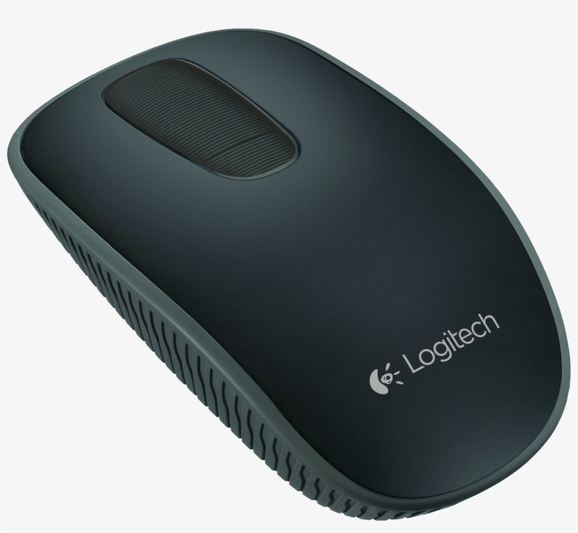 Download - Logitech T400 Zone Touch Mouse - Black, transparent png download