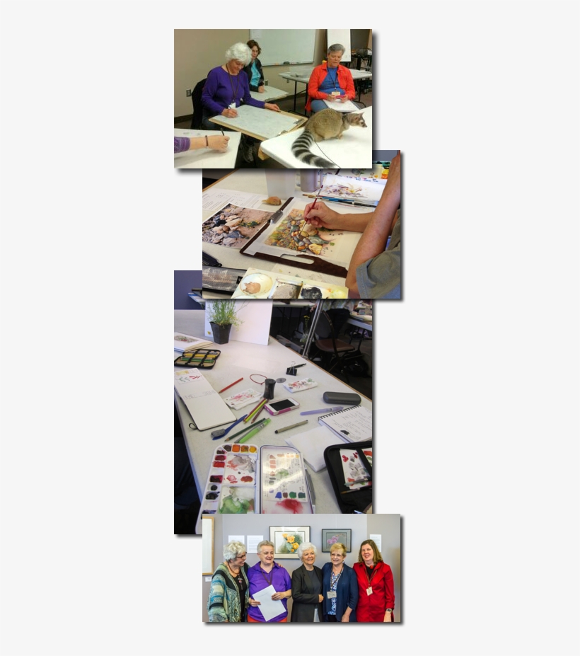 Artists Working Towards Their Certificate - Art, transparent png download