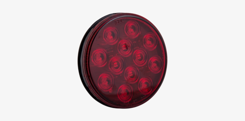 4" Round Stop Tail Turn Light - Light, transparent png download