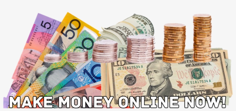 Make Money Online From Home - Money, transparent png download