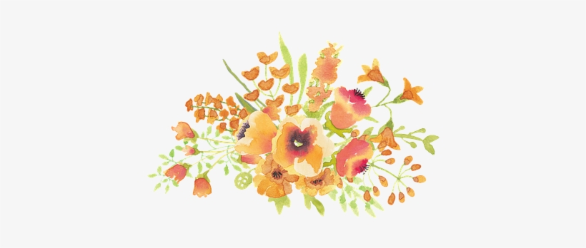 If You Choose To Make Images And Logos For Clients, - Fall Watercolor Flowers Png, transparent png download