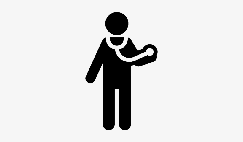 Doctor Vector - Security Guard Icon Png, transparent png download