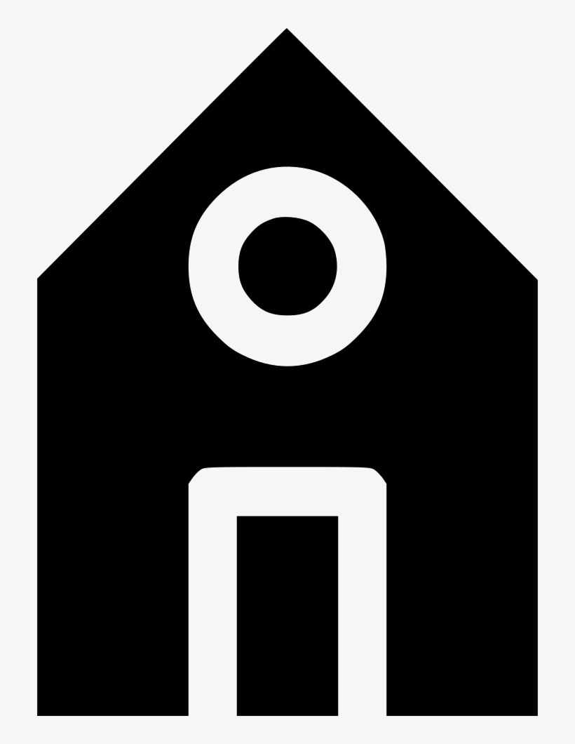 Bulding Home House Address Homepage Page Location Comments - Circle, transparent png download