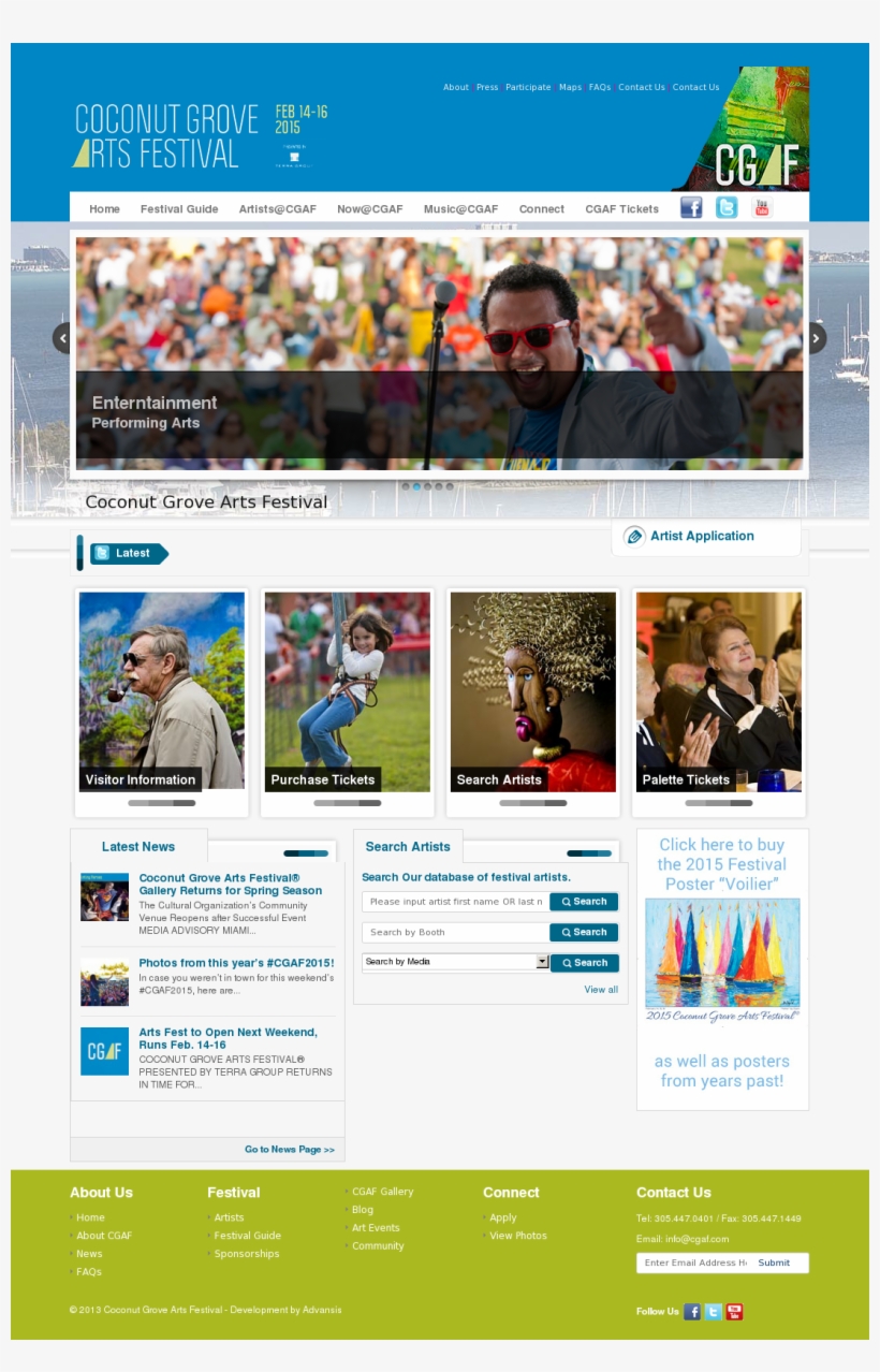 Coconut Grove Arts Festival Competitors, Revenue And - Online Advertising, transparent png download