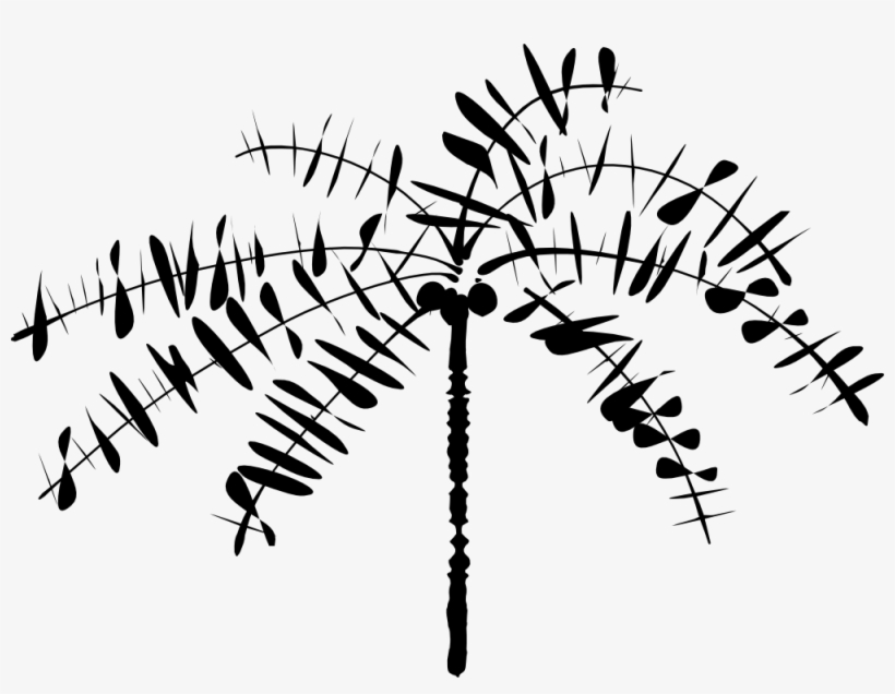 Onlinelabels Clip Art - Coconut Tree Clip Art, transparent png download