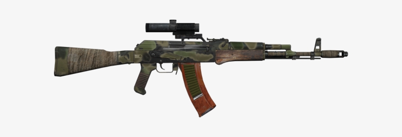 Ak-74m Scope Sideview M2033 - Metro 2033 Ak, transparent png download