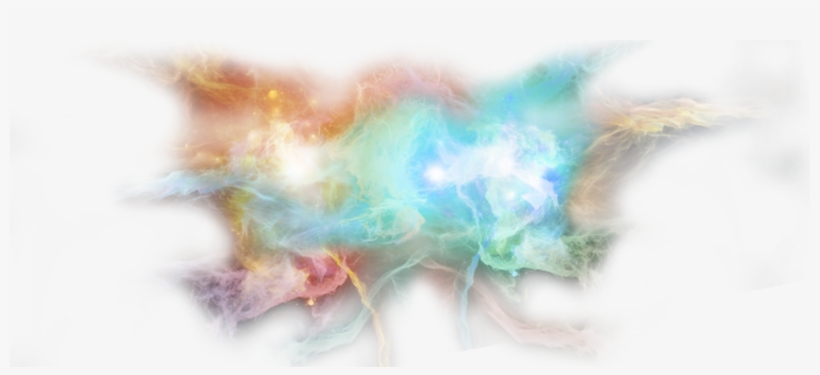 Freetoedit Clipart Png Smokey Colourful Electricfog - Portable Network Graphics, transparent png download