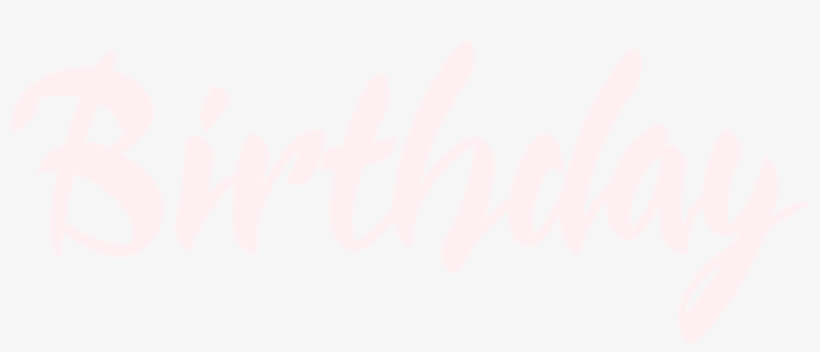 Colourful Birthday Card 3 - Calligraphy, transparent png download