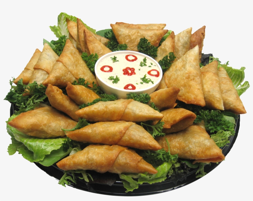 Vegetable Samosa - Samosa Platter, transparent png download