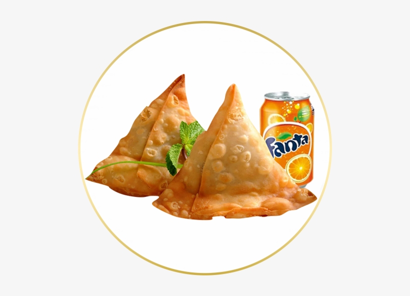 96- Menú Samosa - Fanta Orange 24x 330ml Glass Bottles, transparent png download