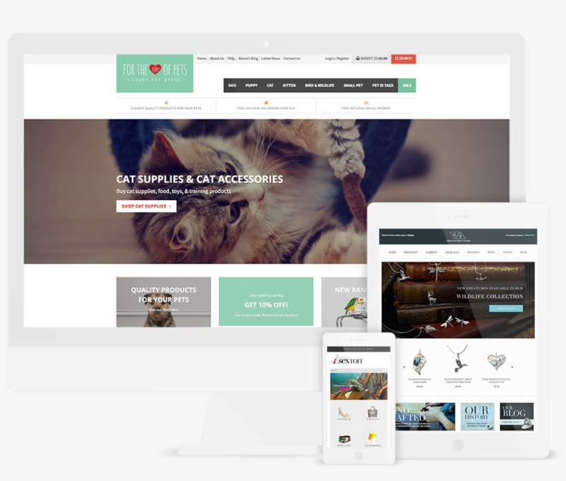 Ecommerce Web Design - Ecommerce Website Design, transparent png download