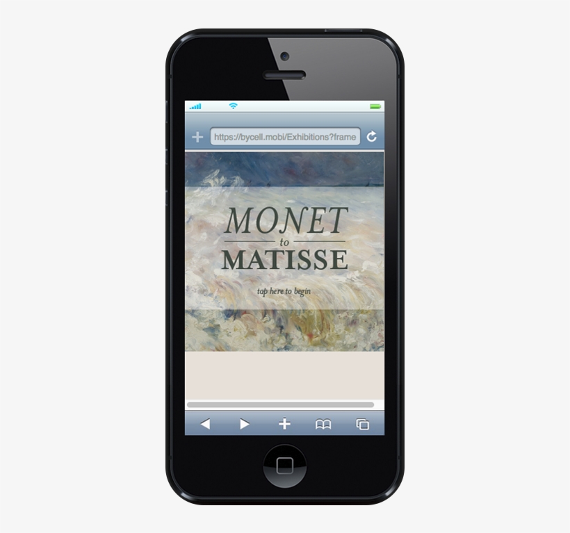 Monet To Matisse Exhibit Via Smartphone Tour - Jpeg, transparent png download