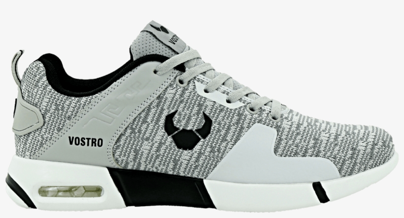 Pace Grey Men Sports Shoes Png Pace Shoes - Vostro Pace Men Grey Sports Shoes, transparent png download