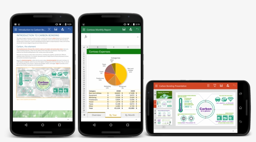 Office For Android Phone Preview Now Available - Office Android, transparent png download