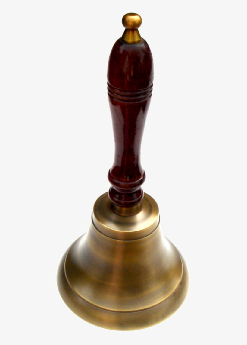 School Bell - Hand Bell, transparent png download