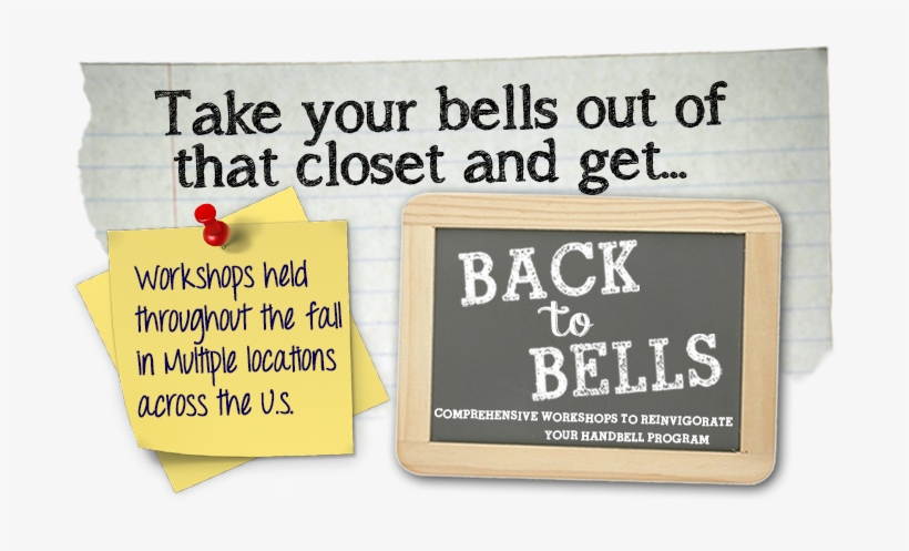 Back To Bells 2016 Details Available Here - Handbell Musicians Of America, transparent png download